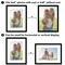 Americanflat Picture Frame with Mat - Modern Design, Shatter-Resistant Glass, Dual Sawtooth Hangers, Ideal for Home and Office Decor (2 Pack)